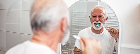 You can begin brushing and flossing your teeth as usual the day after your dental implant surgery
